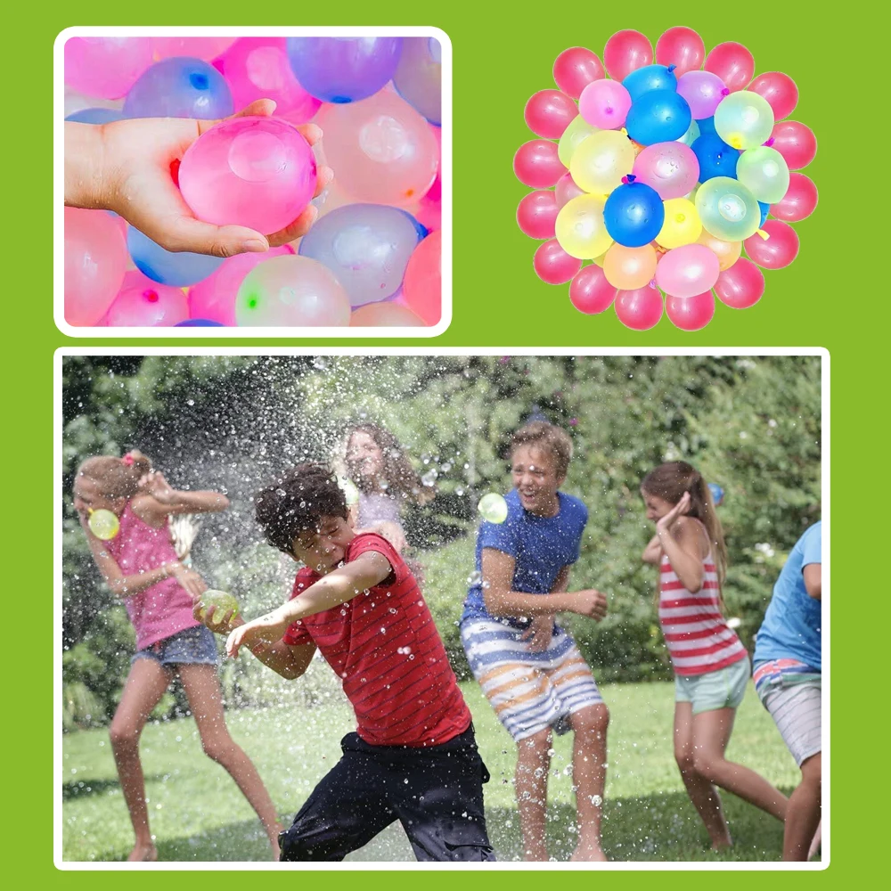 111Pcs Funny Water Polo Ball B - đánh giá và giá Water Balloon Set