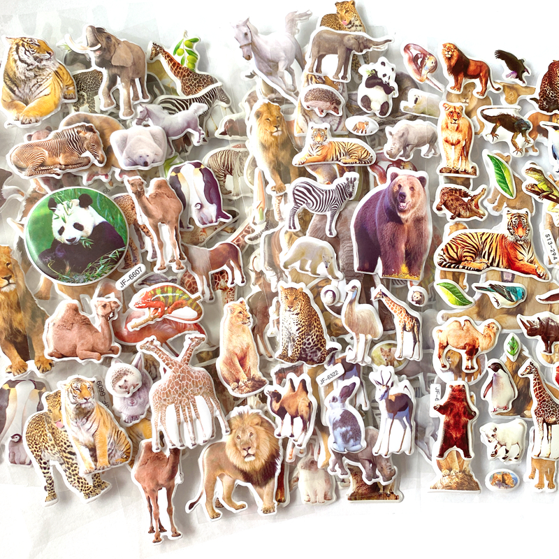10 Sheets 3D Puffy Foam Animal - đánh giá và giá Kids Toys 10 Year Old