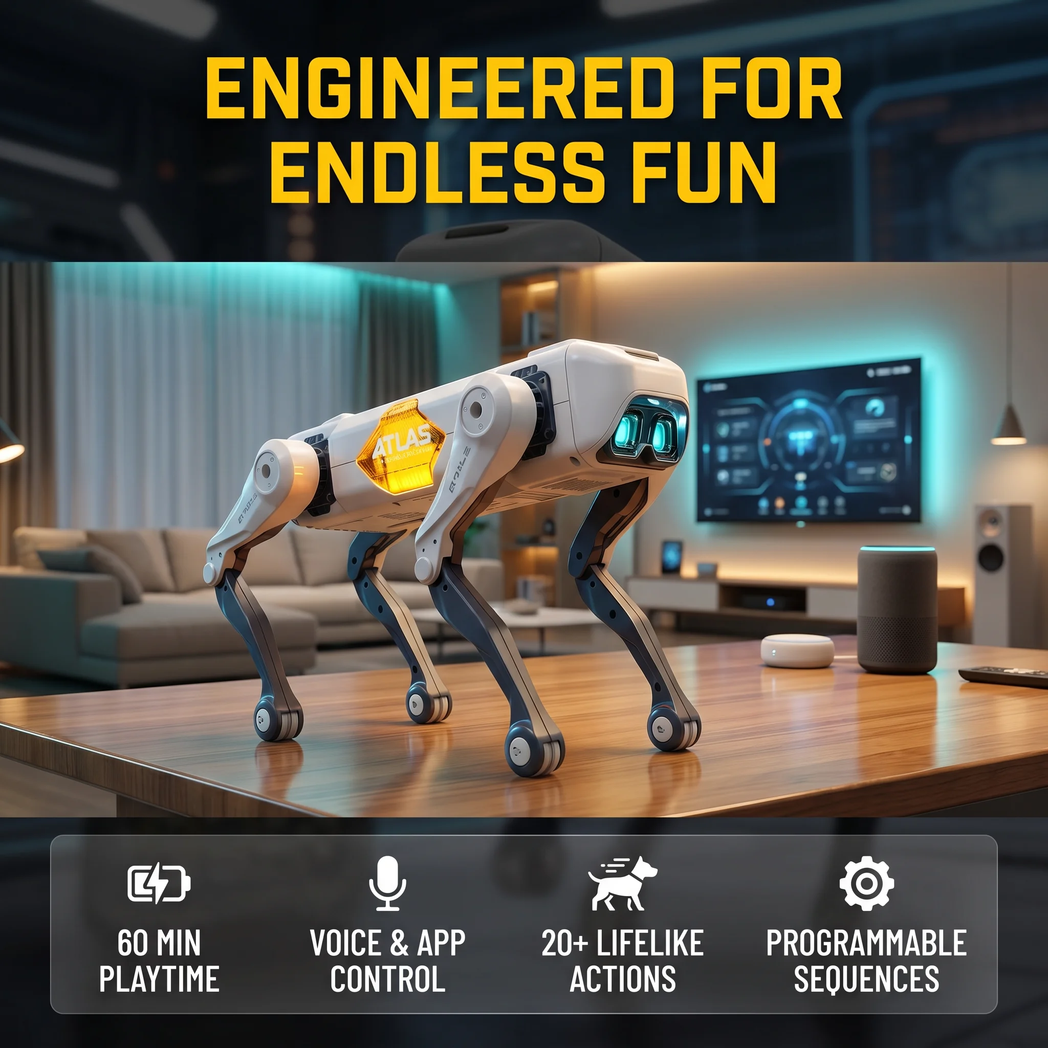 AI Smart Robot Dog, Voice & AP - đánh giá và giá Kids Toys Dog