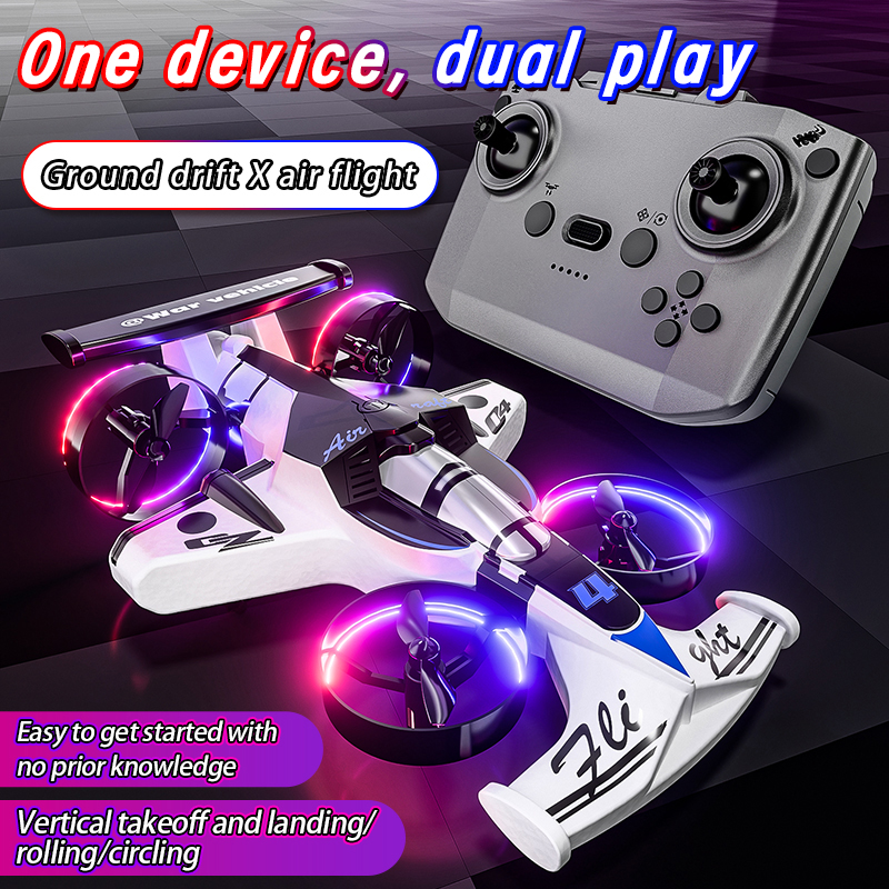 2in1 Mini Drone Air-Ground Fly - đánh giá và giá Kids Toys Helicopter