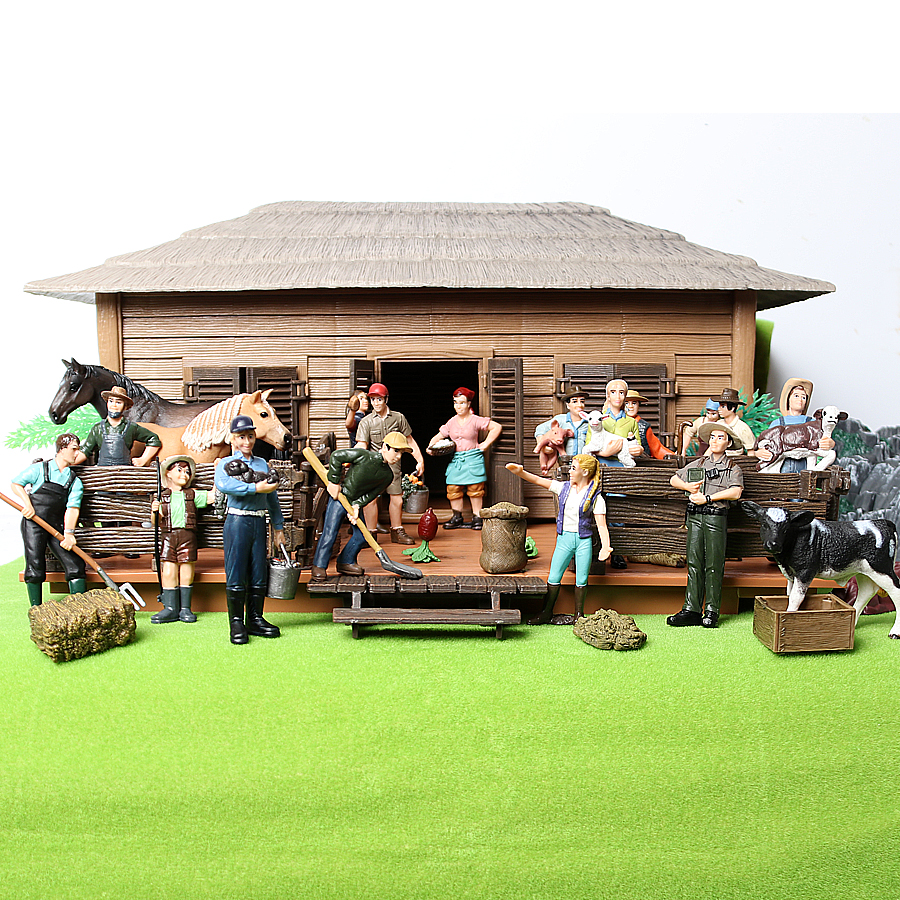 17PCS Assorted Simulation Farm - đánh giá và giá Kids Toys Under $20