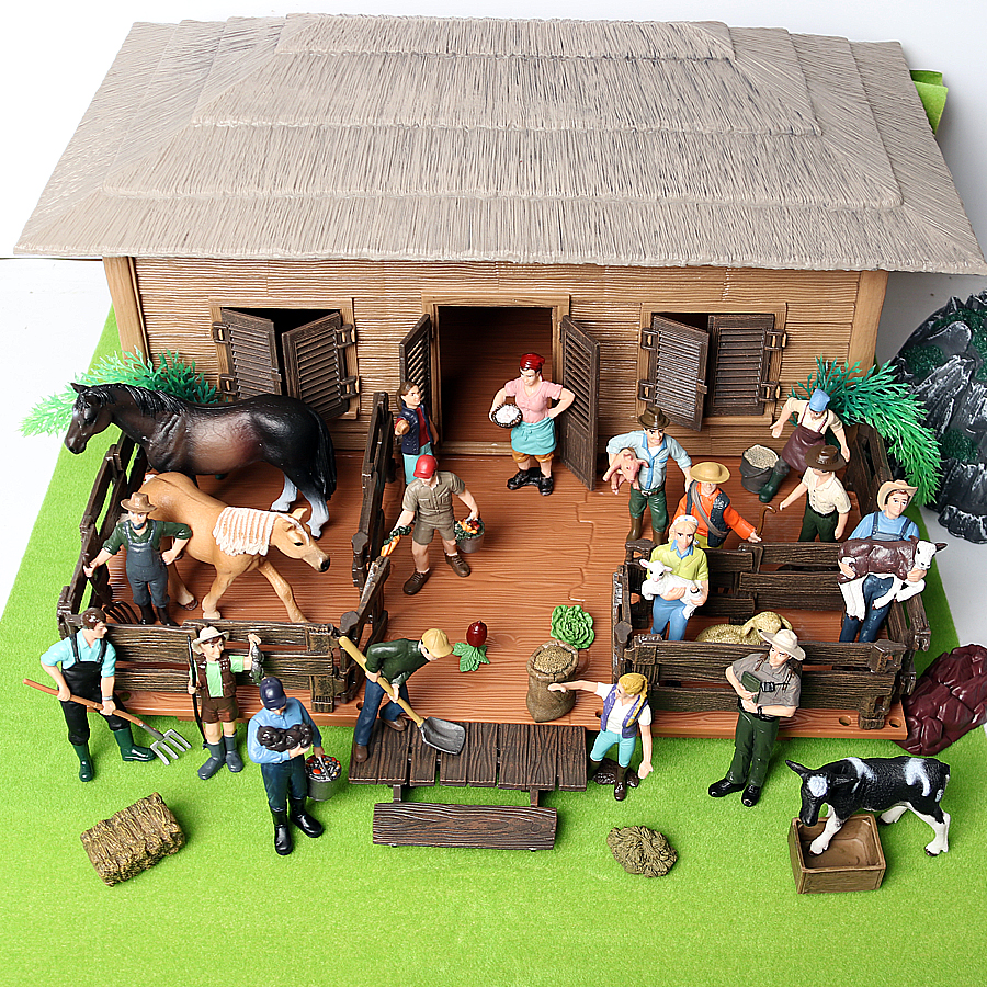 17PCS Assorted Simulation Farm - đánh giá và giá Kids Toys Under $20