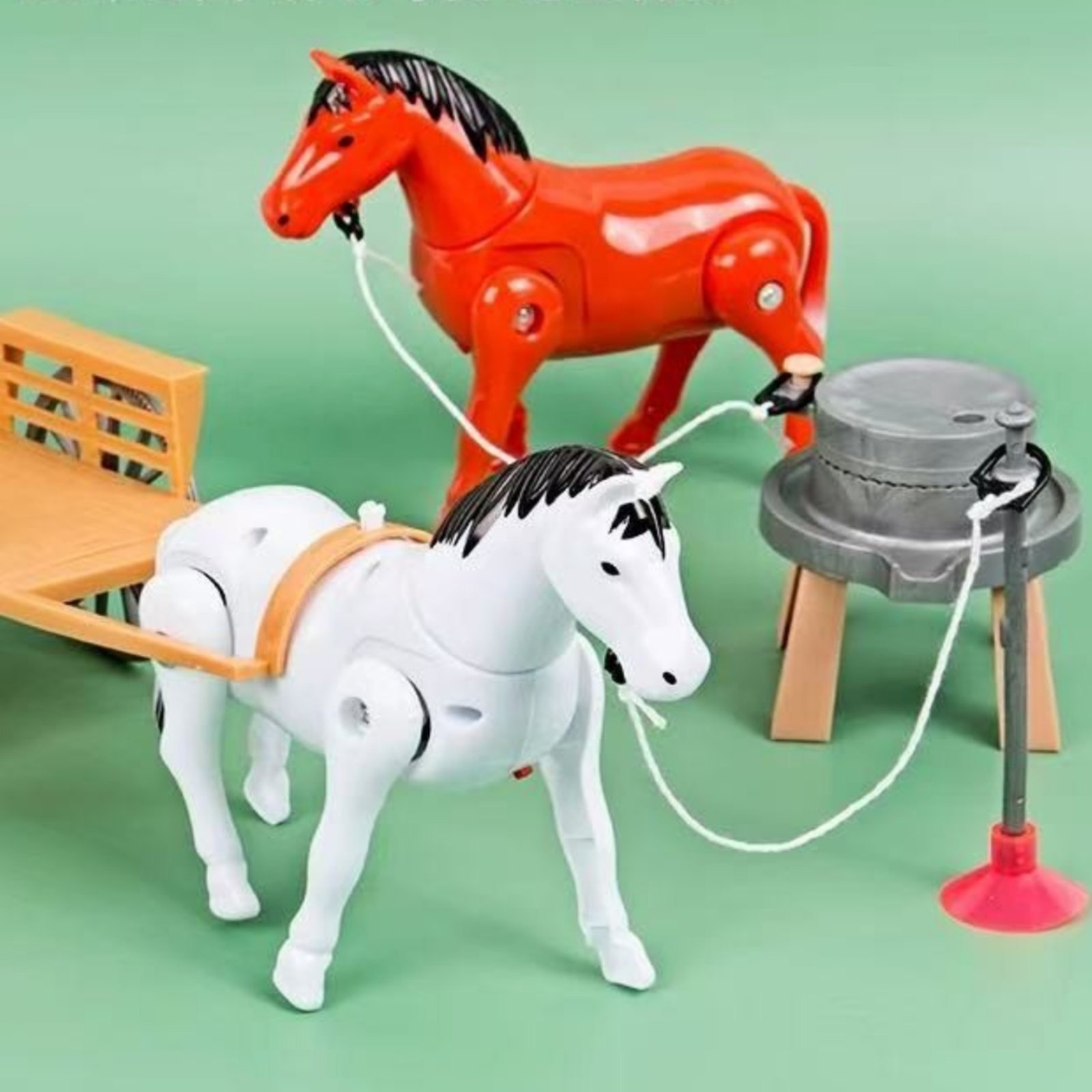 Mill Grinding Horse Toy Educat - đánh giá và giá Kids Toys Horse