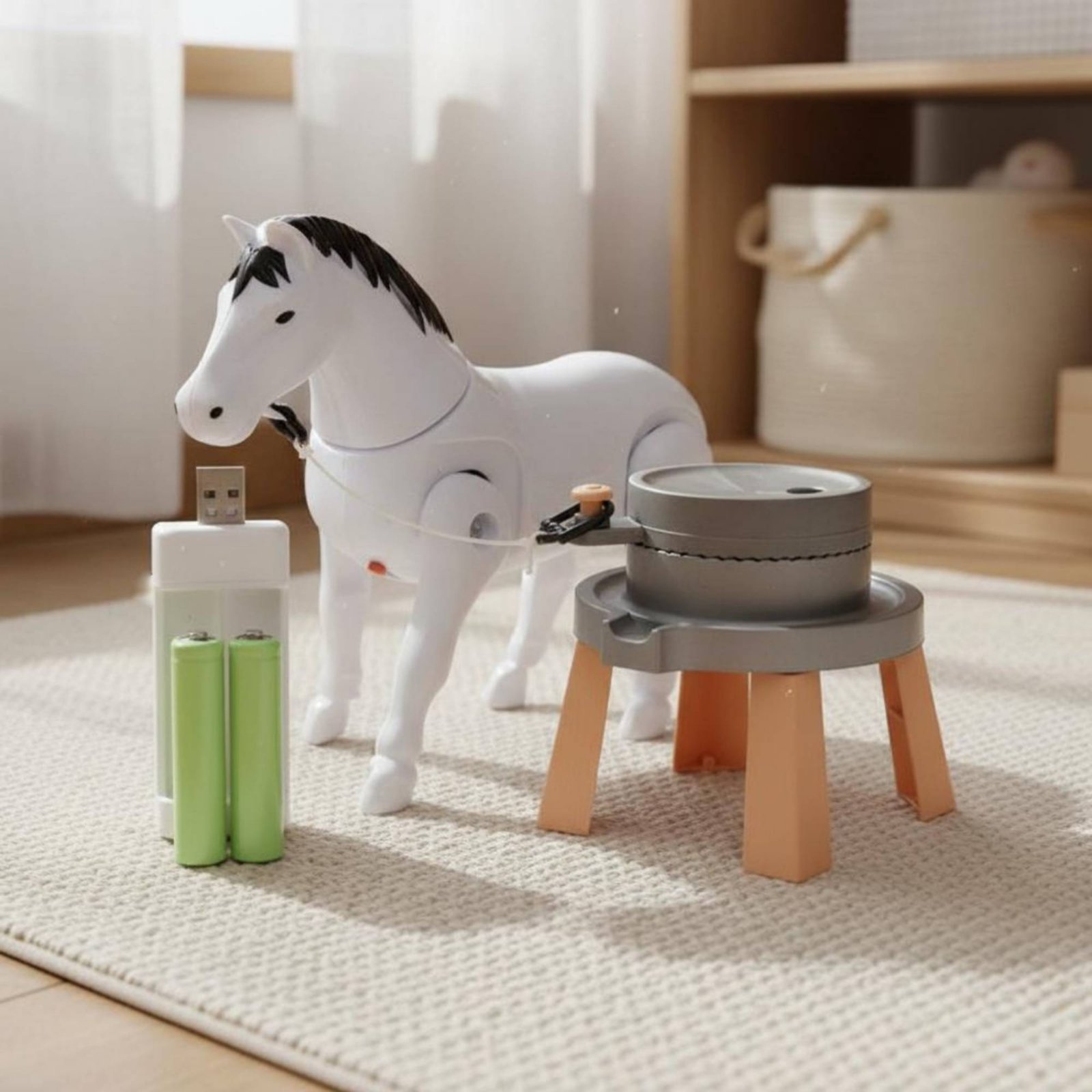 Mill Grinding Horse Toy Educat - đánh giá và giá Kids Toys Horse