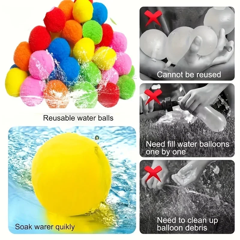 Fun Reusable Water Balls, Reus - đánh giá và giá Water Balloon Set