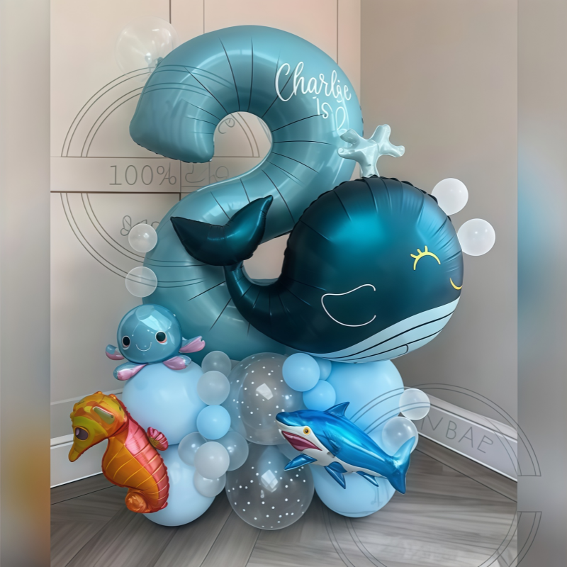 38Pcs Ocean Animal Themed Birt - đánh giá và giá Water Balloon Set