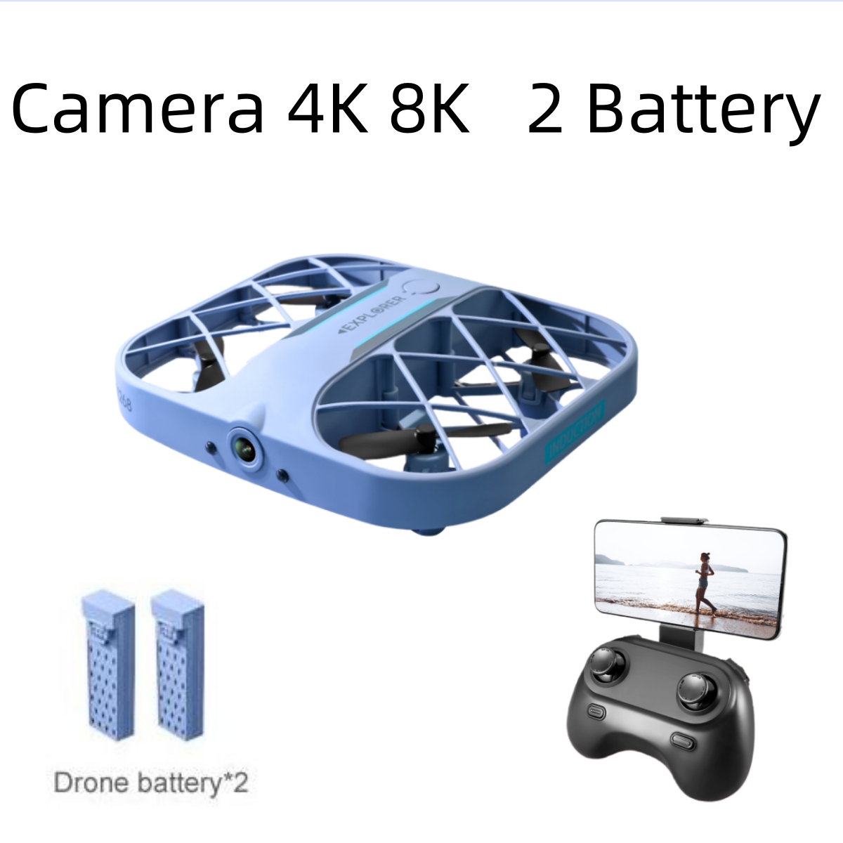 JJRC H107 FPV RC Drone with 2  - đánh giá và giá Kids Toys Helicopter