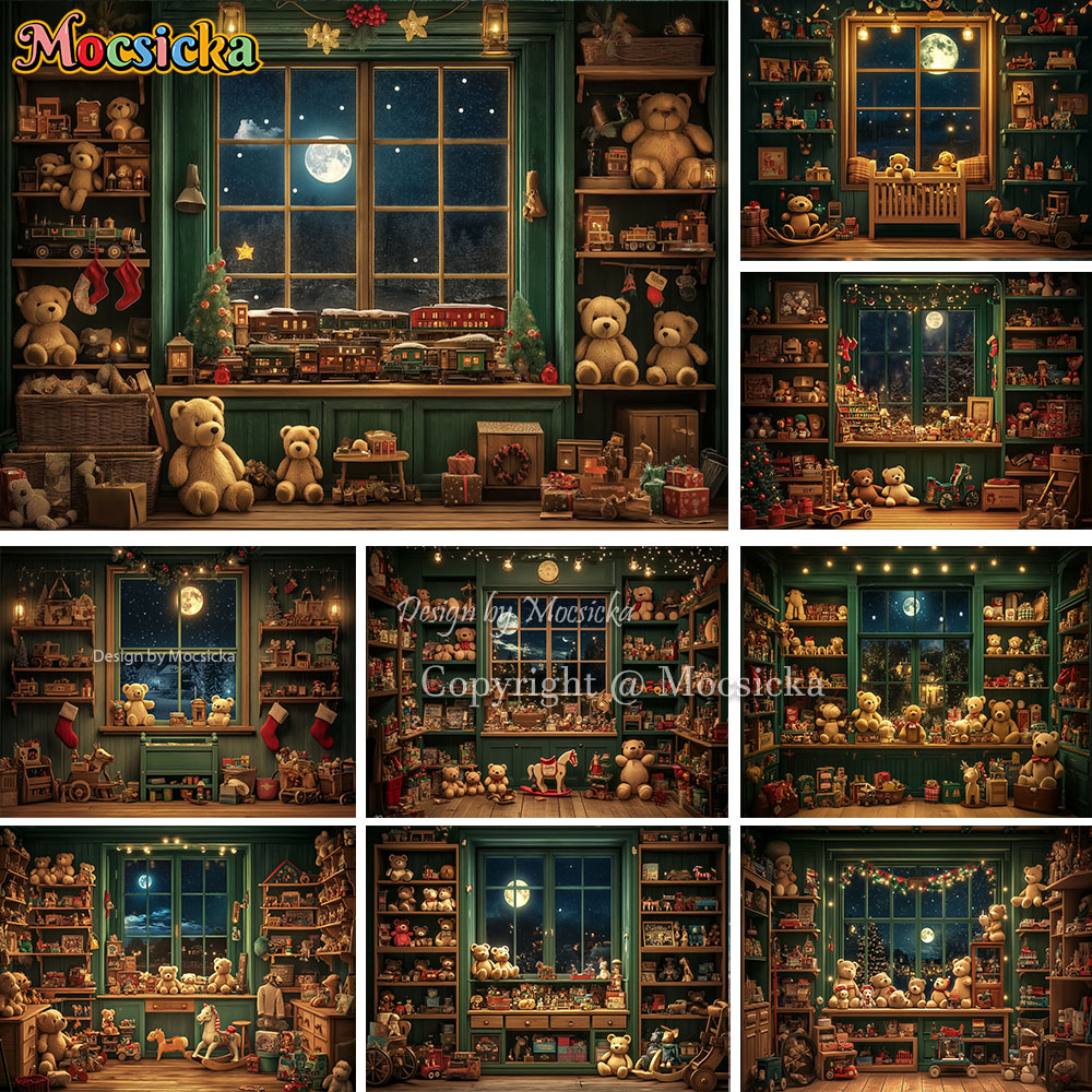 Mocsicka Christmas Night Windo - đánh giá và giá Toys Background For Kids