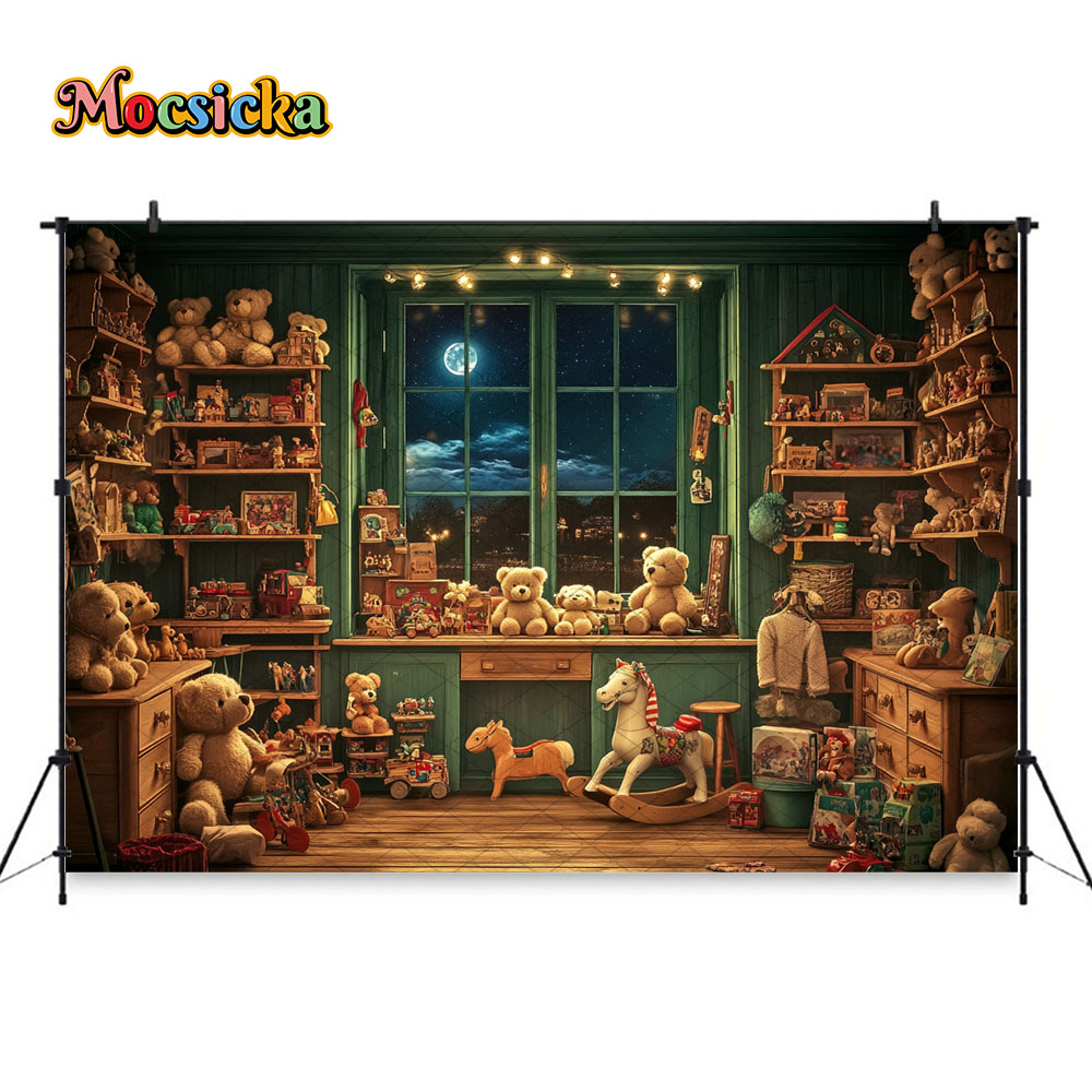 Mocsicka Christmas Night Windo - đánh giá và giá Toys Background For Kids