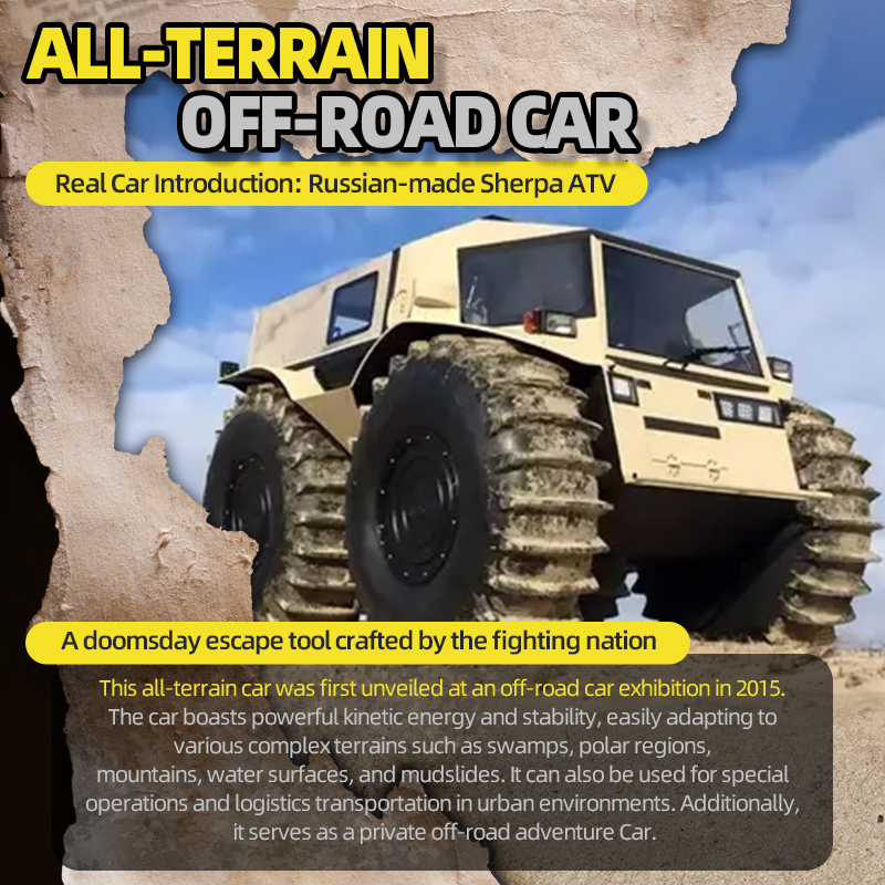 Russian Sherp All-terrain Rc C - đánh giá và giá Kids Toys Under $20